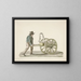 L'homme aux haillons - Nicolino Calyo — gerahmtes Bild an der Wand