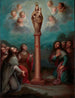 L'Apparition de la Vierge du Pilar à Saint Jacques - Nicolás Enríquez — Ansicht des Kunstwerks
