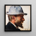 Niels Pedersen Mols - Michael Ancher — gerahmtes Bild an der Wand