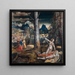 Pyramus und Thisbe - Niklaus Manuel — gerahmtes Bild an der Wand