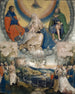 Sainte Anne avec la Vierge et l'Enfant, Saint Jacques le Majeur et Saint Roch, intercesseurs pour l'humanité ravagée par la peste - Niklaus Manuel — Ansicht des Kunstwerks