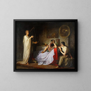 Nikolai Mikhailovich Plyusnin - David Playing the Harp to Saul.webp