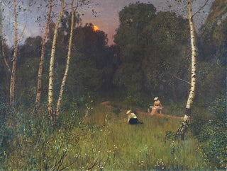 Crépuscule - Nikolai Nikanorovich Dubovskoy — Ansicht des Kunstwerks