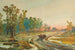 Ein Landschaft nach dem Regen bei Sonnenuntergang - Nikolai Nikolaevich Karazin — Ansicht des Kunstwerks