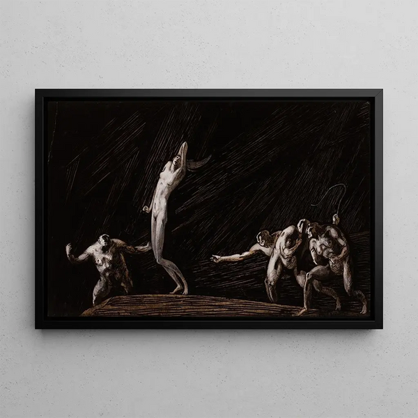 Jagd - Nikolai Triik — gerahmtes Bild an der Wand