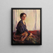 Portrait d'Ella Ls - Nikolai Triik — gerahmtes Bild an der Wand