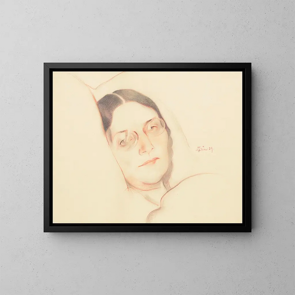 Pr M Konik haïgevoodis - Nikolai Triik — gerahmtes Bild an der Wand