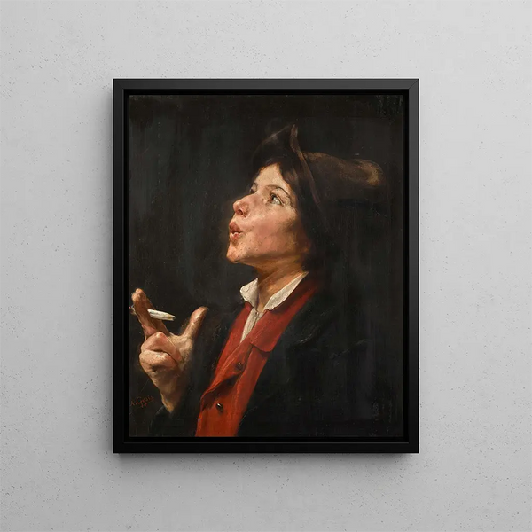 Nikolaos Gyzis - Up to mischief.webp