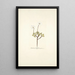 Anemone fragifera - Nikolaus Joseph Freiherr von Jacquin — gerahmtes Bild an der Wand