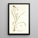 Gladiolus roseus - Nikolaus Joseph Freiherr von Jacquin — gerahmtes Bild an der Wand