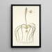 Lachenalia angustifolia - Nikolaus Joseph Freiherr von Jacquin — gerahmtes Bild an der Wand