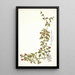 Mesembryanthemum cordifolium - Nikolaus Joseph Freiherr von Jacquin — gerahmtes Bild an der Wand