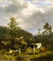 Landschaftsbild mit einem Hirten und Vieh - Nils Andersson — Ansicht des Kunstwerks