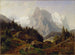 Touristen in den Bergen - Nils Bjørnsen Møller — Ansicht des Kunstwerks