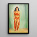 Cissi Olsson in Anitra in Peer Gynt - Nils Dardel — gerahmtes Bild an der Wand