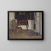 Das Kabinett der Prinzessin im Schloss Gripsholm - Nils Kreuger — gerahmtes Bild an der Wand