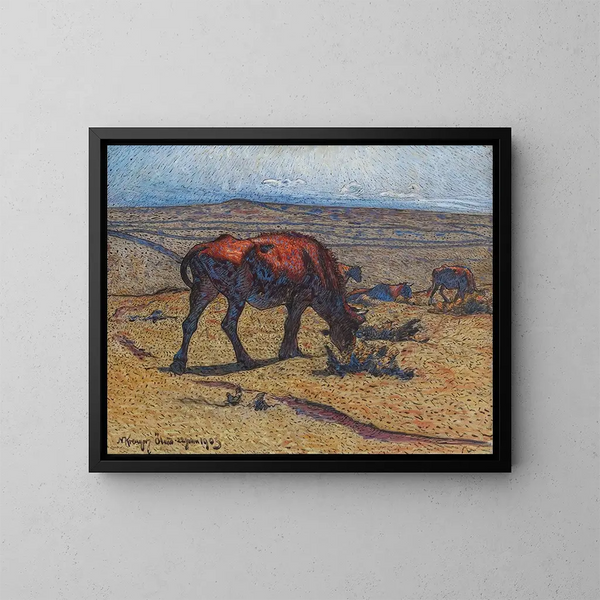 Heiffers - Nils Kreuger — gerahmtes Bild an der Wand