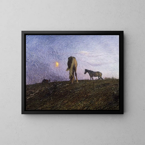 Dämmerung - Nils Kreuger — gerahmtes Bild an der Wand
