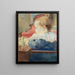 La fille de l'artiste - Nils Kreuger — gerahmtes Bild an der Wand