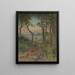 La route - Nils Kreuger — gerahmtes Bild an der Wand