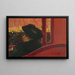 Au Théâtre - Norbert Goeneutte — gerahmtes Bild an der Wand