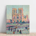 Reproduktion des Gemäldes Notre-Dame de Paris - Maximilien Luce
