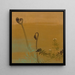Neue Farne - Shibata Zeshin — gerahmtes Bild an der Wand