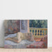 Reproduktion des Gemäldes Nu Couché vor dem offenen Fenster - Henri Lebasque