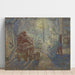 Reproduktion des Gemäldes Nacht (nach Millet) - Vincent van Gogh