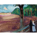 Reproduktion des Gemäldes Sommernacht - Edvard Munch