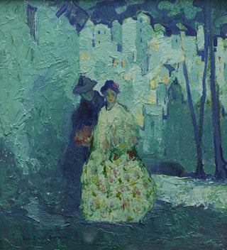 Nuit d'été en Espagne - George Elmer Browne