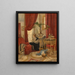 Latte - Numa Marzocchi de Bellucci — gerahmtes Bild an der Wand