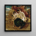 Nymphe à la pêche - William Etty — gerahmtes Bild an der Wand