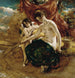 Nymphe à la pêche - William Etty — Ansicht des Kunstwerks
