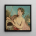 Nymphe de Fontaine - Jean-Antoine Watteau — gerahmtes Bild an der Wand