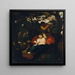 Nymphe und Hirte - Johann Liss — gerahmtes Bild an der Wand