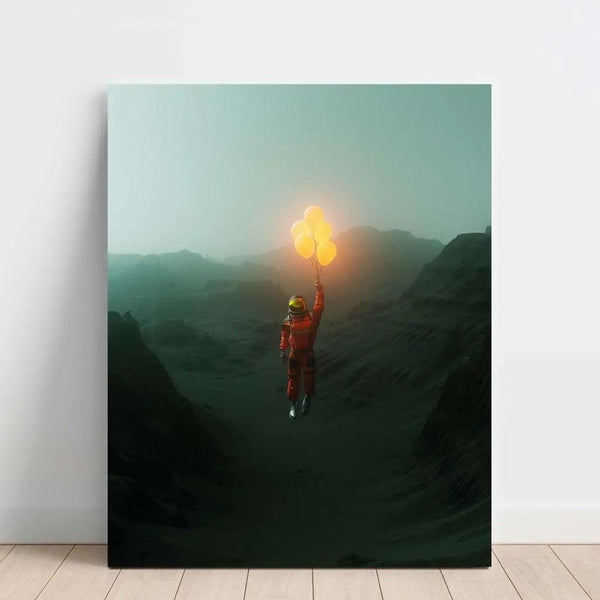 Mondziel | Konzeptuelle Wandfotodekoration