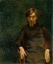 Portrait des schwedischen Künstlers Ivar Arosenius - Oda Krohg — Ansicht des Kunstwerks