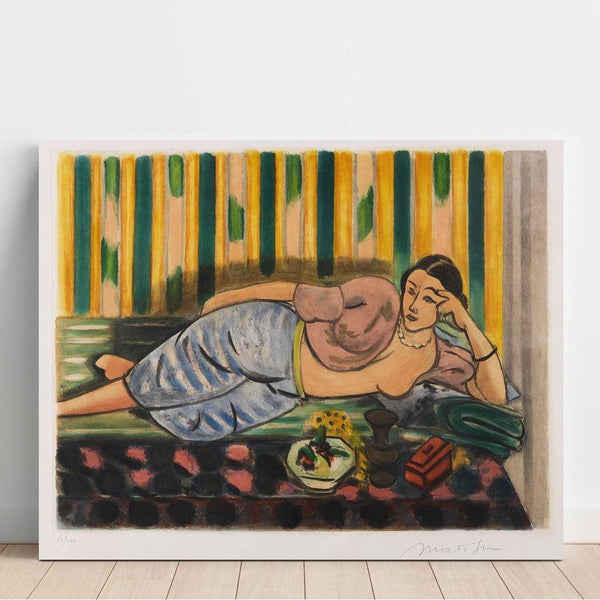 Reproduktion des Gemäldes Odalisque im roten Kasten - Henri Matisse