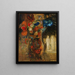 Erscheinung - Odilon Redon — gerahmtes Bild an der Wand