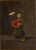 Stillleben mit Blumen in einer grünen Krug - Odilon Redon — Ansicht des Kunstwerks