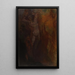 Komposition mit drei Figuren - Odilon Redon — gerahmtes Bild an der Wand