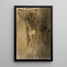 Kreuzigung - Odilon Redon — gerahmtes Bild an der Wand