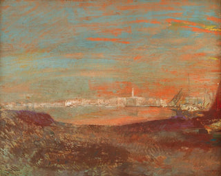 Landschaft Italien - Odilon Redon — Ansicht des Kunstwerks