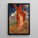 Saint Sébastien - Odilon Redon — gerahmtes Bild an der Wand
