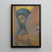Sphinx - Odilon Redon — gerahmtes Bild an der Wand