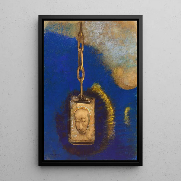 Der Leuchtturm - Odilon Redon — gerahmtes Bild an der Wand
