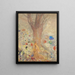 Der Buddha - Odilon Redon — gerahmtes Bild an der Wand