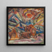 Odpoinok - Arnold Peter Weisz-Kubnan — gerahmtes Bild an der Wand