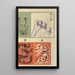 Skizzenbuch und Manga Pl23 - Ogino Issui — gerahmtes Bild an der Wand